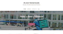 Desktop Screenshot of planetmessengers.com